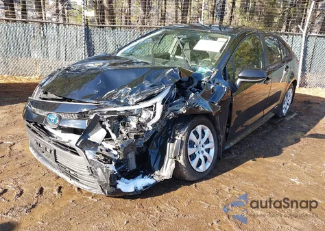 2024 Toyota Corolla Hybrid Le from USA, damaged, VIN JTDBDMHE2R3015535